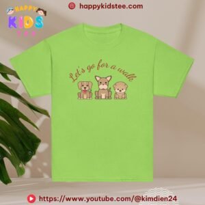 Three Puppies Kids T-Shirt – Cute Dog Tee for Toddlers and Children