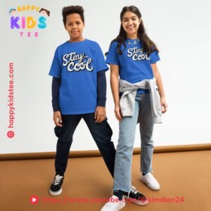 Stay Cool Kids T-Shirt – Bold Graphic Tee for Boys & Girls 3